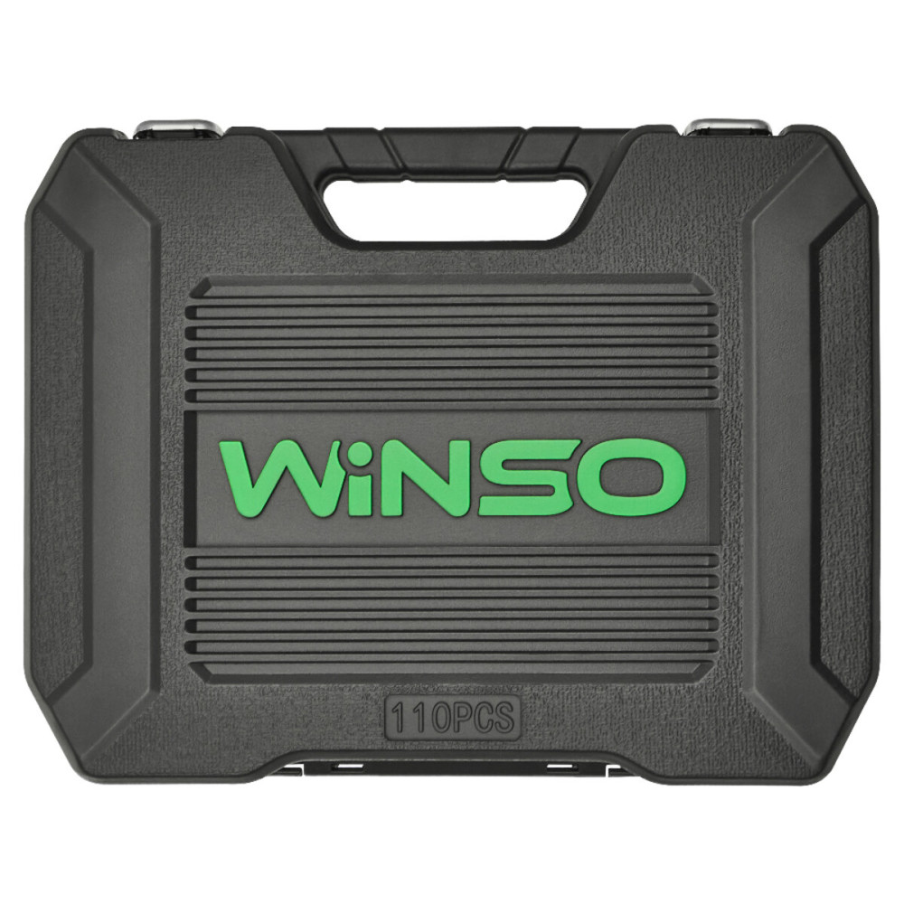 Професійний набір інструментів в кейсі Winso Pro 1/2', 1/4' 72T, CR-V, 110од.