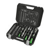 Професійний набір інструментів в кейсі Winso Pro 1/2', 1/4' 72 T, CR-V, 73од.