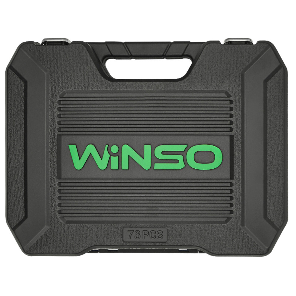 Професійний набір інструментів в кейсі Winso Pro 1/2', 1/4' 72 T, CR-V, 73од.