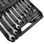 Профессиональный набор инструментов в кейсе Winso Pro 1/2", 1/4" 72 T, CR-V, 82 ед.
