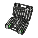 Профессиональный набор инструментов в кейсе Winso Pro 1/2", 1/4" 72 T, CR-V, 82 ед.