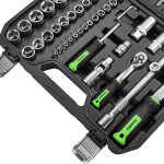 Профессиональный набор инструментов в кейсе Winso Pro 1/2", 1/4" 72 T, CR-V, 94ед.