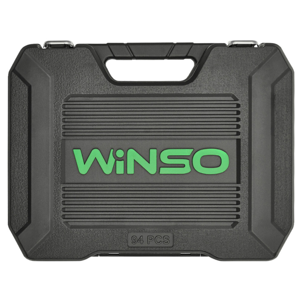 Професійний набір інструментів в кейсі Winso Pro 1/2', 1/4' 72 T, CR-V, 94од.
