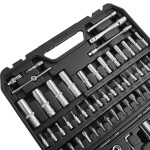 Профессиональный набор инструментов в кейсе Winso Pro 1/2", 1/4" 72 T, CR-V, 94ед.