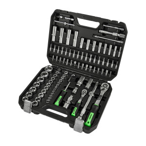 Профессиональный набор инструментов в кейсе Winso Pro 1/2", 1/4" 72 T, CR-V, 94ед.