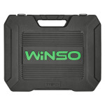 Профессиональный набор инструментов в кейсе Winso Pro 1/2", 1/4", 3/8" 72T, CR-V, 219ед.