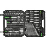 Профессиональный набор инструментов в кейсе Winso Pro 1/2", 1/4", 3/8" 72T, CR-V, 219ед.