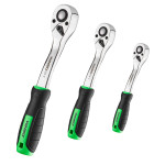 Профессиональный набор инструментов в кейсе Winso Pro 1/2", 1/4", 3/8" 72T, CR-V, 219ед.