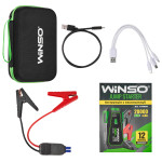 Пусковий пристрій Winso Jump Starter 800A/1600A 20000mAh зі Smart-клемами