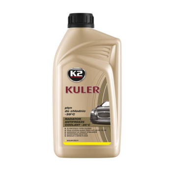 Антифриз K2 Kuler Long Life -35°C G13 желтый 1л