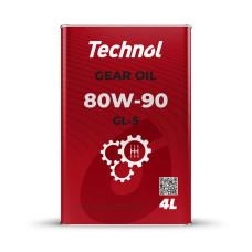 Трансмісійне масло Technol Gear Oil 80W-90 GL-5, 4л