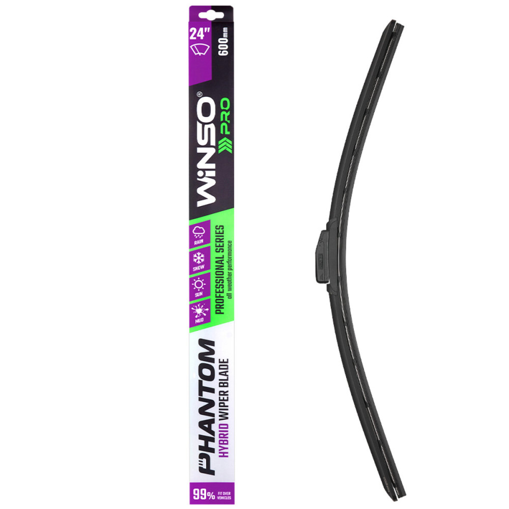 Щетка стеклоочистителя гибридная Winso Pro Phantom 24/600мм