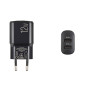 Сетевое зарядное устройство Winso Pro 12W 2xUSB-A черный