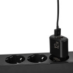 Сетевое зарядное устройство Winso Pro 12W 2xUSB-A черный