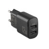Сетевое зарядное устройство Winso Pro 12W 2xUSB-A черный