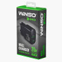 Сетевое зарядное устройство Winso Pro PD20W USB-C+USB-A черный