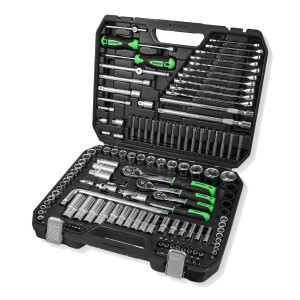 Професійний набір інструментів в кейсі Winso Pro 1/2', 1/4', 3/8' 72T, CR-V, 147од.