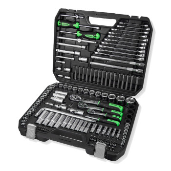 Профессиональный набор инструментов в кейсе Winso Pro 1/2", 1/4", 3/8" 72T, CR-V, 147ед.