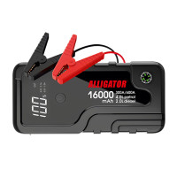 Пусковий пристрій Alligator Jump Starter 300A/600A 16000mAh
