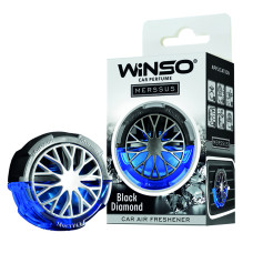 Освежитель воздуха Winso Merssus на дефлектор с регулировкой интенсивности 18мл Black Diamond