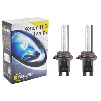 Ксеноновая лампа Solar HB3 (9005) 6000K, 85V, 35W P20d KET, 2шт