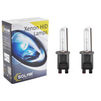 Ксеноновая лампа Solar H3 6000K, 85V, 35W PK22s KET, 2шт