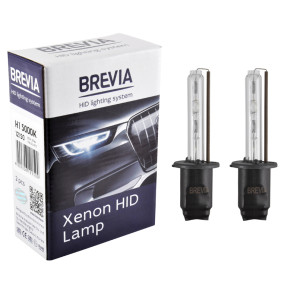 Ксеноновая лампа Brevia H1 5000K, 85V, 35W P14.5s KET, 2шт