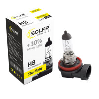 Галогеновая лампа Solar H8 12V 35W PGJ19-1 Starlight +30%
