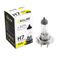 Галогеновая лампа Solar H7 12V 100W PX26d Starlight +30%