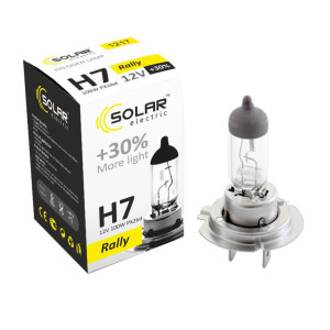 Галогеновая лампа Solar H7 12V 100W PX26d Starlight +30%