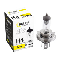 Галогеновая лампа Solar H4 12V 100/90W P43t-38 Starlight +30%