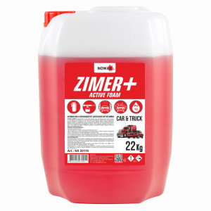 Активная пена Nowax Zimer Active Foam суперконцентрат для бесконтактной мойки, 22кг