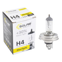 Галогеновая лампа Solar H4 12V 60/55W P45t-41 Starlight +30%