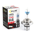 Галогеновая лампа Solar H4 12V 60/55W P43t-38 Starlight +60% 1234
