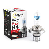 Галогеновая лампа Solar H4 12V 60/55W P43t-38 Starlight +60% 1234