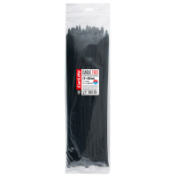 Хомути пластикові чорні 7,6x450мм, 100шт