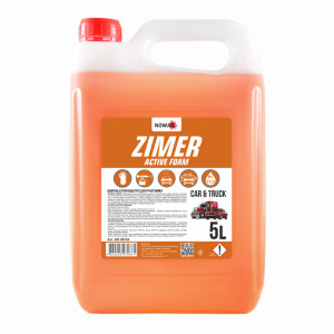 Активная пена Nowax Zimer Active Foam суперконцентрат для бесконтактной мойки, 5л