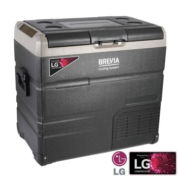 Холодильник автомобільний Brevia 60л (компресор LG) 22625