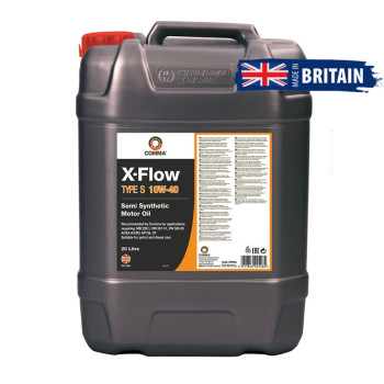 Моторное масло Comma X-FLOW TYPE S 10W-40 20л