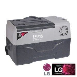 Холодильник автомобильный Brevia 30л (компрессор LG) 22725