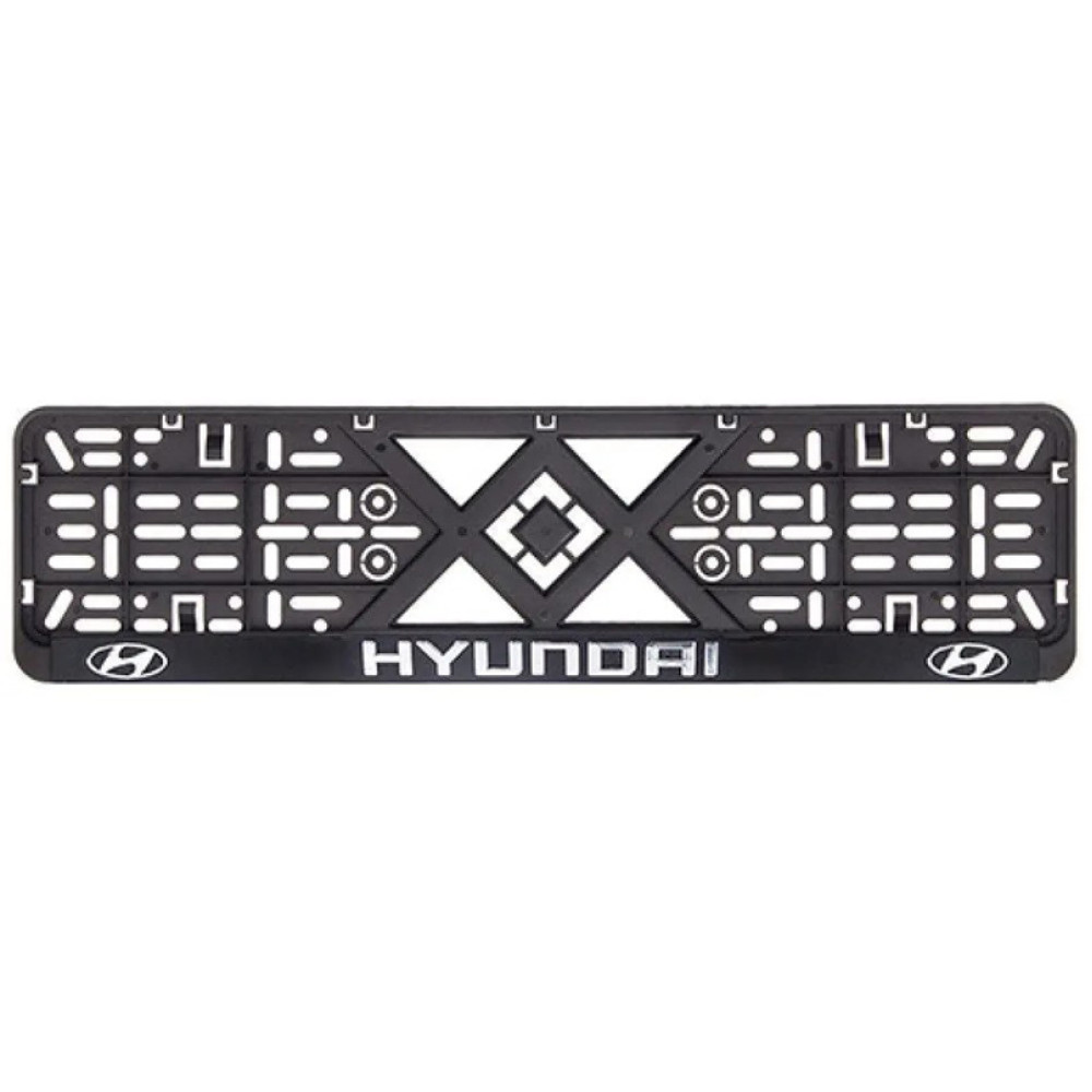 Рамка Bi-Plast под номер объемная HYUNDAI
