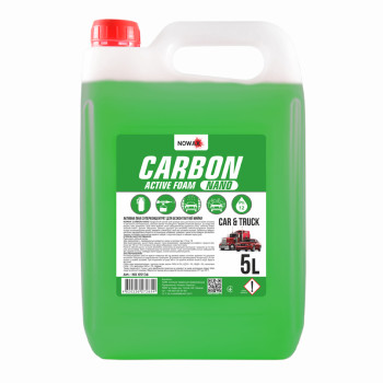 Активна піна Nowax Carbon Nano Active Foam концентрат для безконтактної мийки, 5л