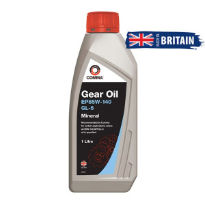 Трансмиссионное масло Comma EP85W-140 GEAR OIL 1л