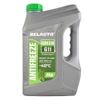 Антифриз зеленый BELAUTO ANTIFREEZEE G11 GREEN 5кг