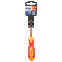 Отвертка Molder шлицевая диэлектрическая VDE 1000В, SL2.5x75mm