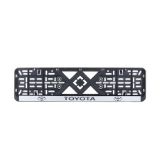 Рамка Bi-Plast под номер TOYOTA