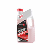 Антифриз NOWAX RED G12+ (червоний) 10кг