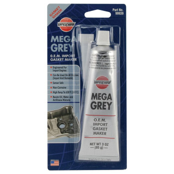 Силіконовий герметик Versachem Mega Silicone сірий, 85г Силіконовий герметик Versachem Mega Silicone сірий, 85г