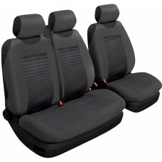 Чехлы универсал Beltex Comfort черный, без подголовников (2+1шт) В