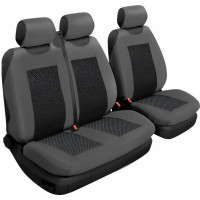 Чехлы универсал Beltex Comfort графит, без подголовников (2+1шт) В